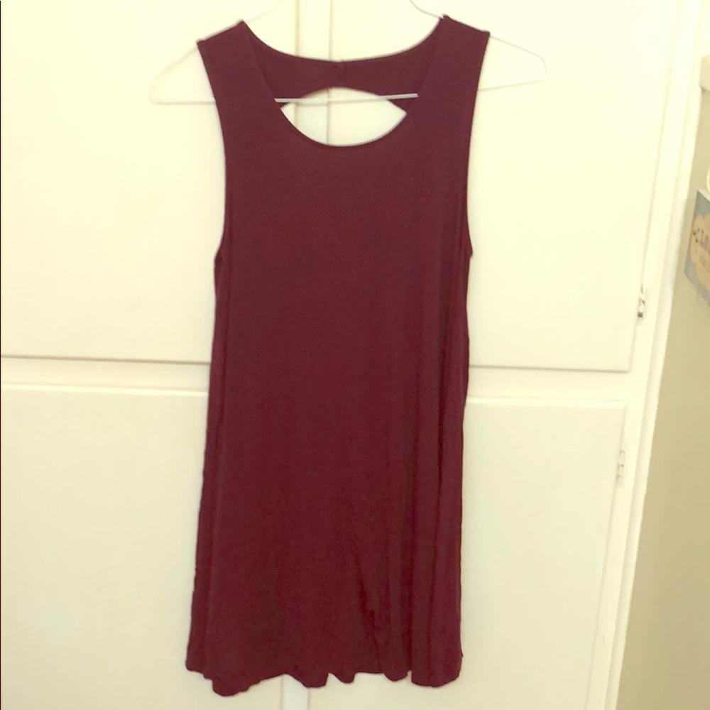 Maroon American eagle dress
